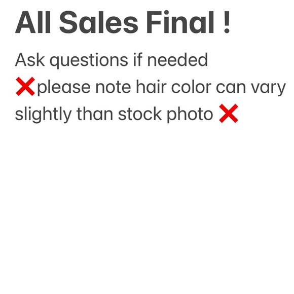 Ginger tape in human hair extensions(2) NWT - Picture 6 of 6